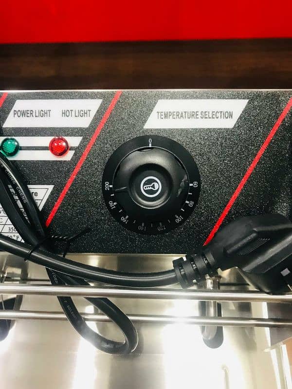Single Electric 6L Commercial Deep Fryer Electric Frying Machine 7