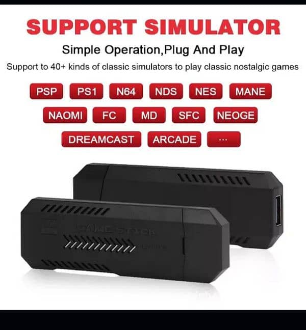X2 wireless game stick with 2 wireless consoles 4