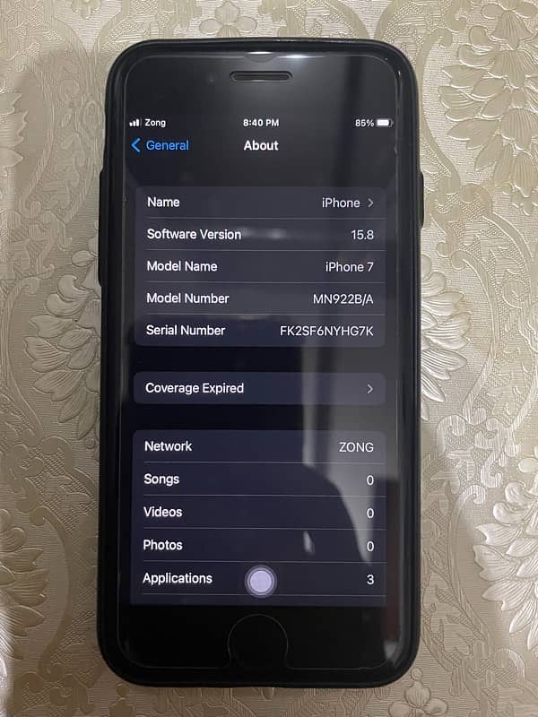 IPhone 7 PTA approved for sale Condition Very Good 3