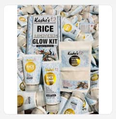 kashe's rice brightening glow kit