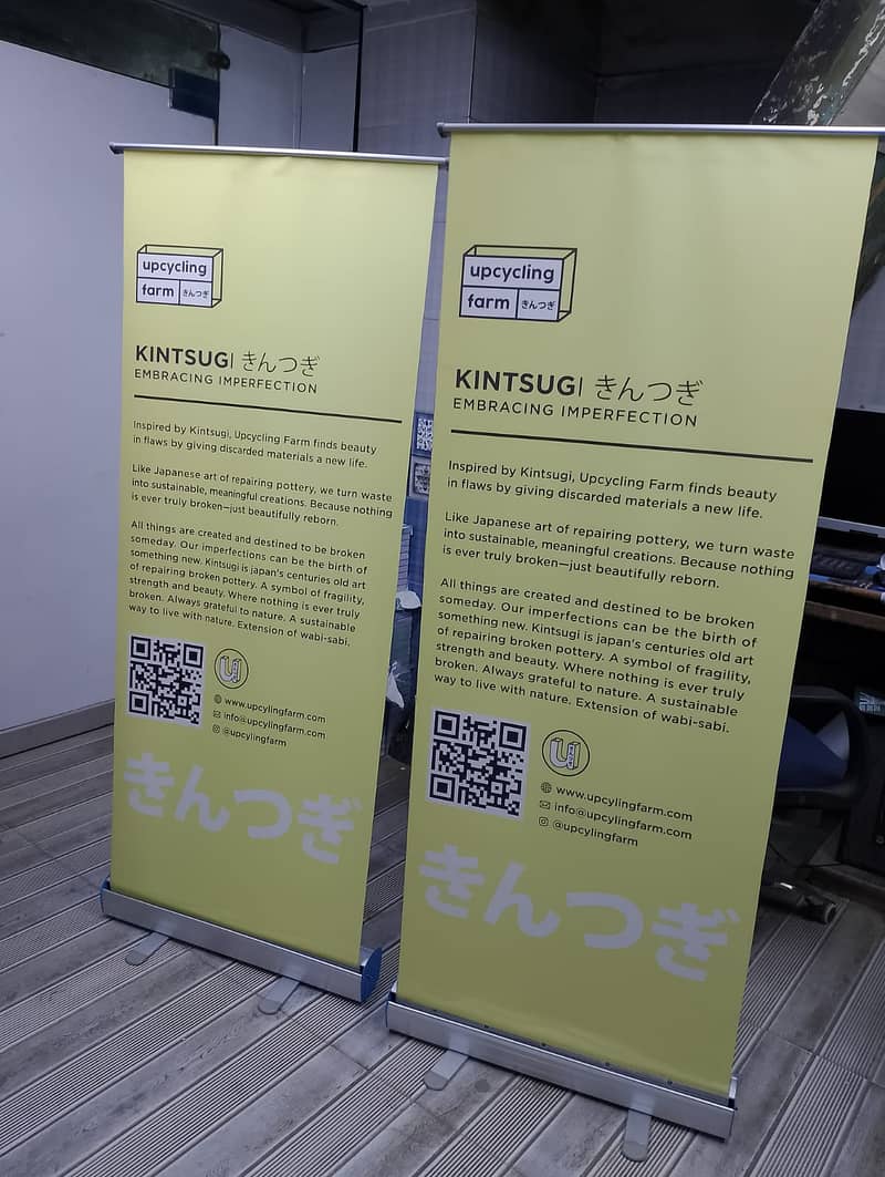 Rollup Standee/Standy, Display Stands, Flex Banners, Nontear Print 12