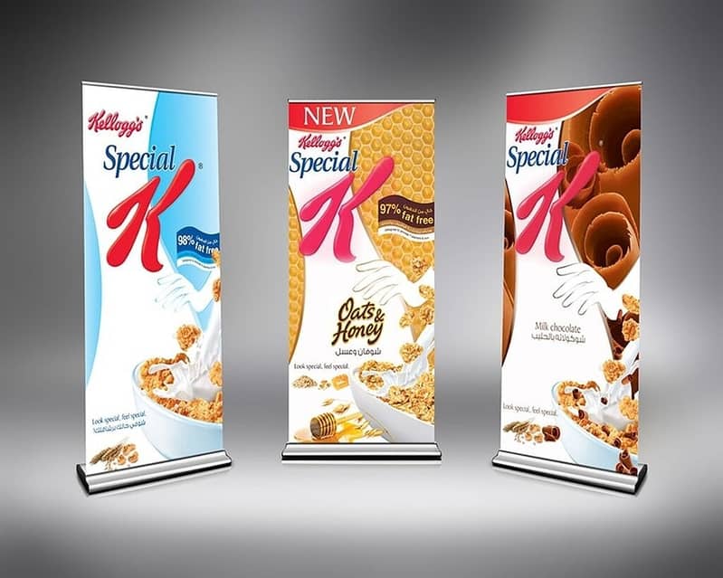 Rollup Standee/Standy, Display Stands, Flex Banners, Nontear Print 19