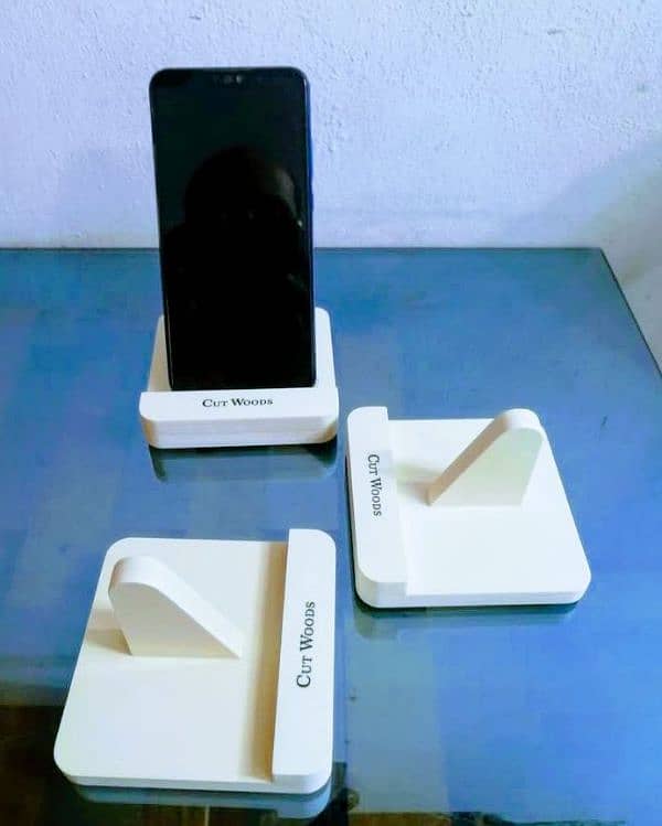 Wooden Mobile Stand Pure Wood Good Quality 11