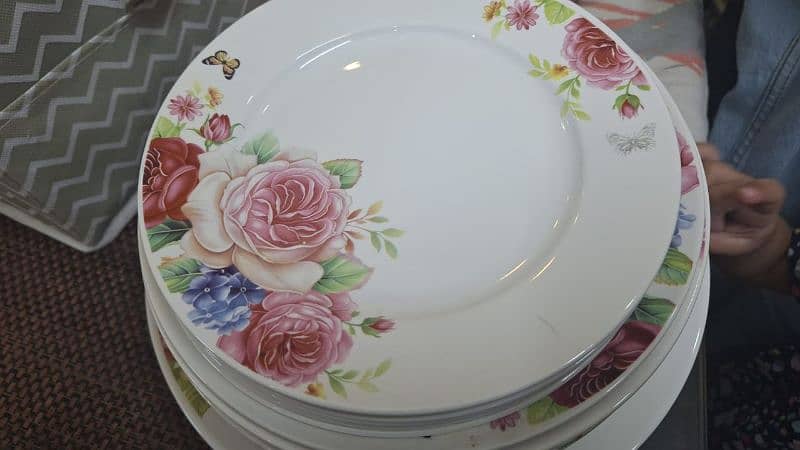 bone china floral dinner set 1