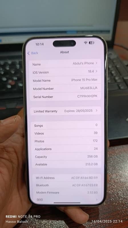 Iphone 15 pro max JV 4