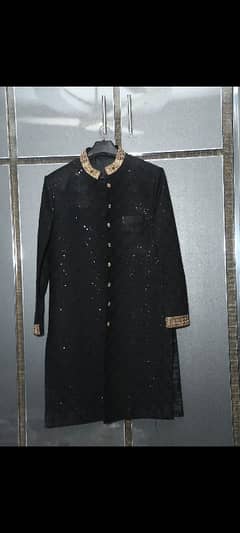 sherwani  one time used  just for 2 hours . neat like new