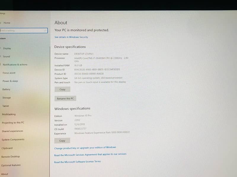 Dell precision m6700 (Read description below) 6