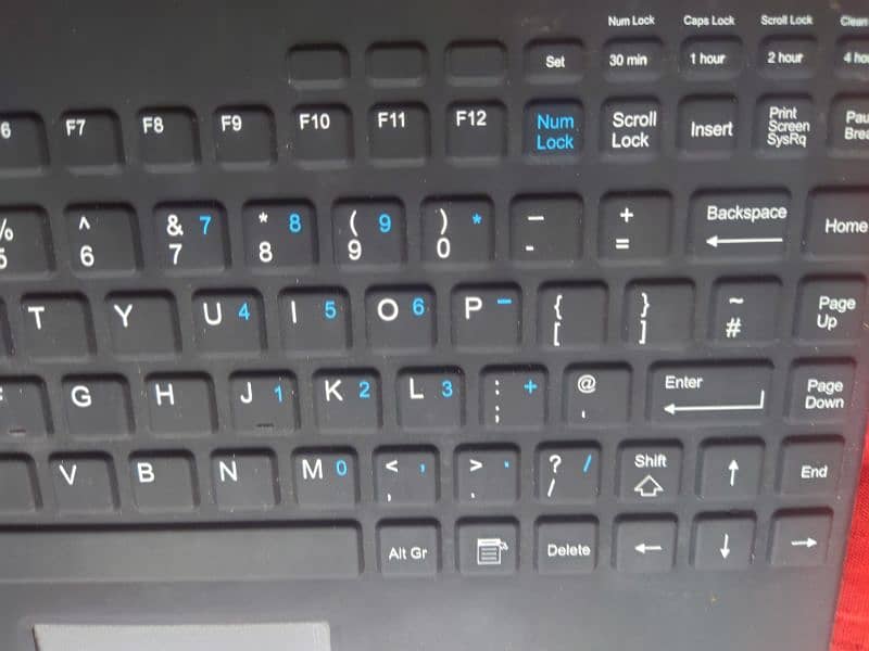 keyboard with touch pad 1