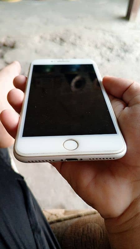 iphone 8+256 gb official pta approved condition 10by9 0
