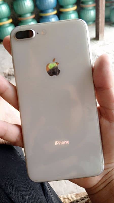iphone 8+256 gb official pta approved condition 10by9 3