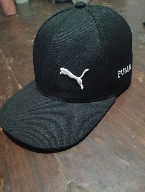 Black Cap written Puma 2