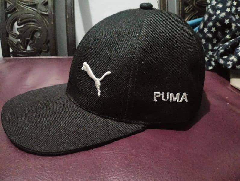 Black Cap written Puma 1