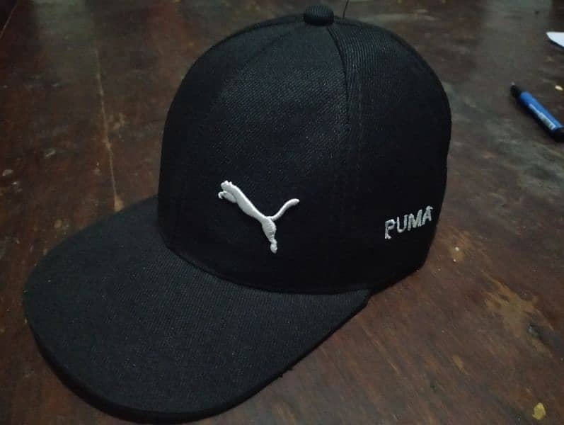 Black Cap written Puma 0