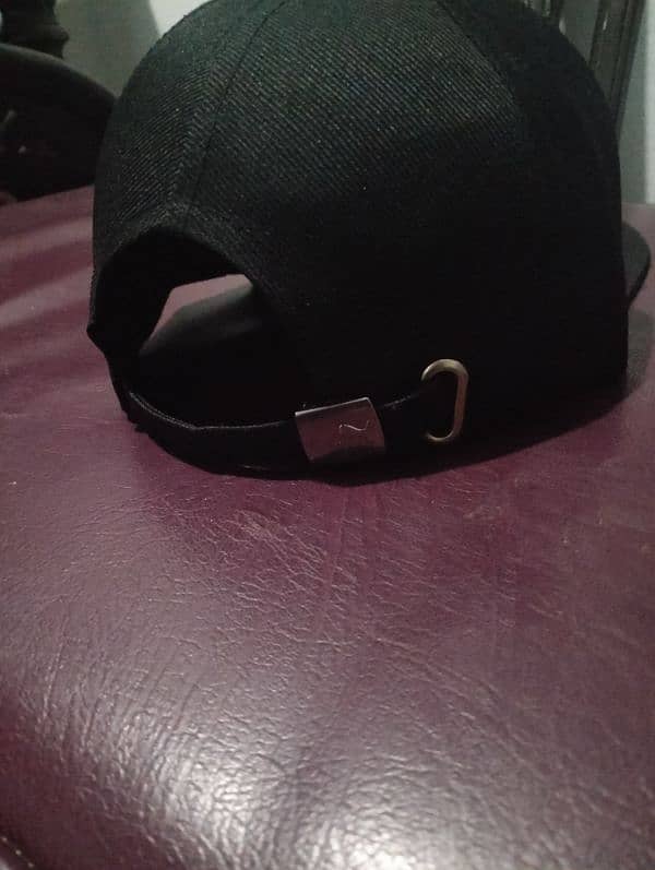 Black Cap written Puma 3