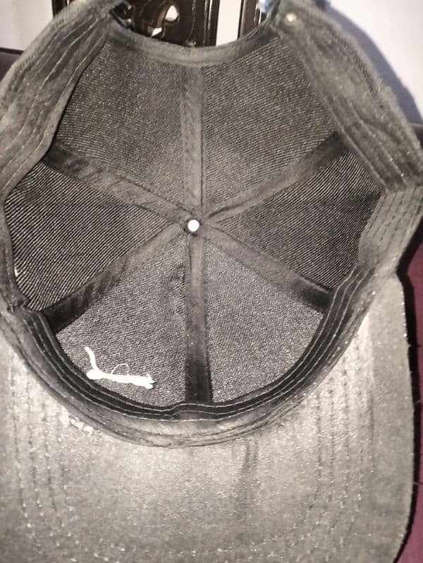 Black Cap written Puma 6