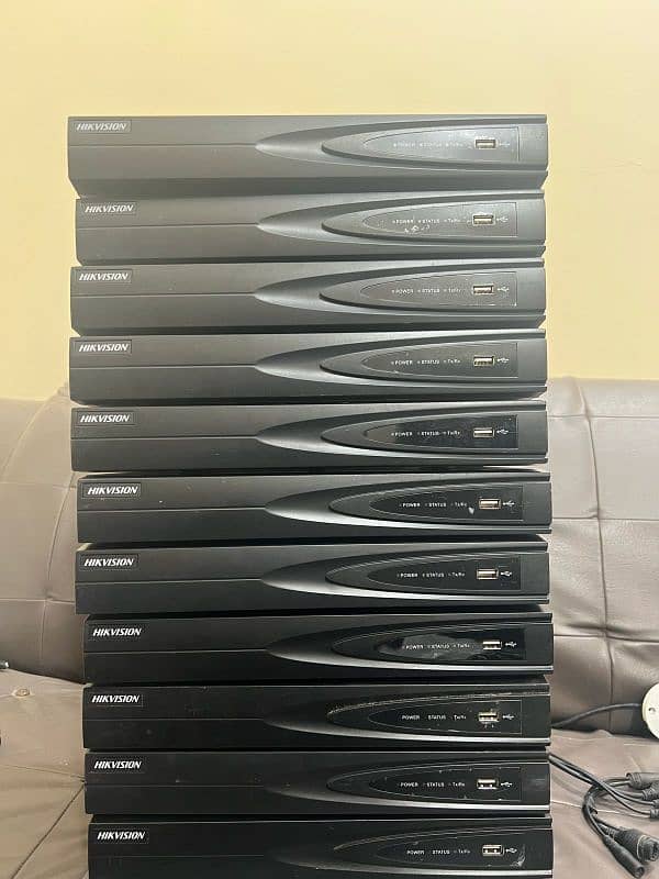 Hikvision 16ch nvr latest model fresh condition with 7month warranty 0