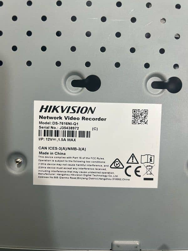 Hikvision 16ch nvr latest model fresh condition with 7month warranty 2