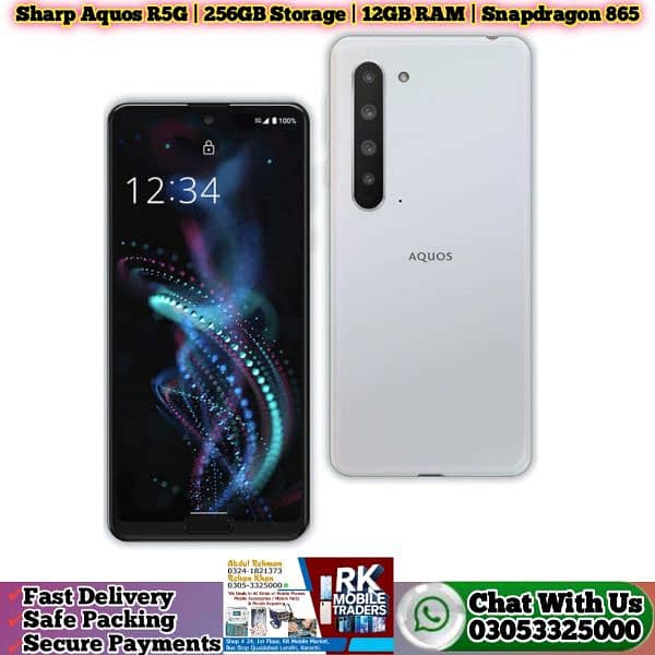 Sharp Aquos R2 Mobiles | Aquos R3 Mobiles | R5 Mobiles Available here 2