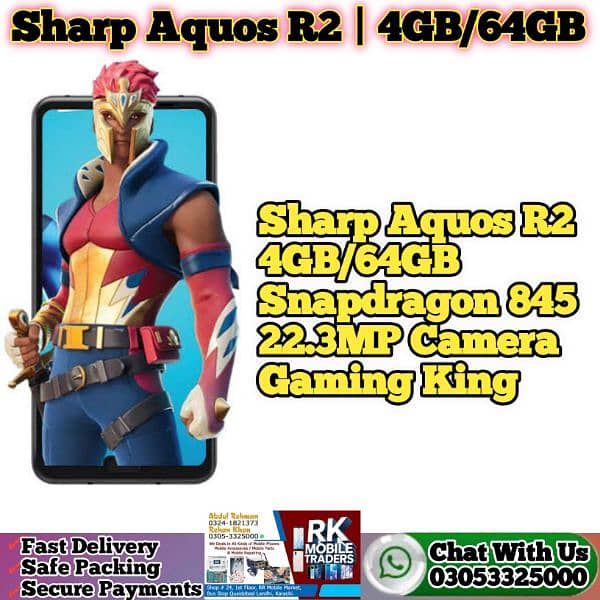 Sharp Aquos R2 Mobiles | Aquos R3 Mobiles | R5 Mobiles Available here 8