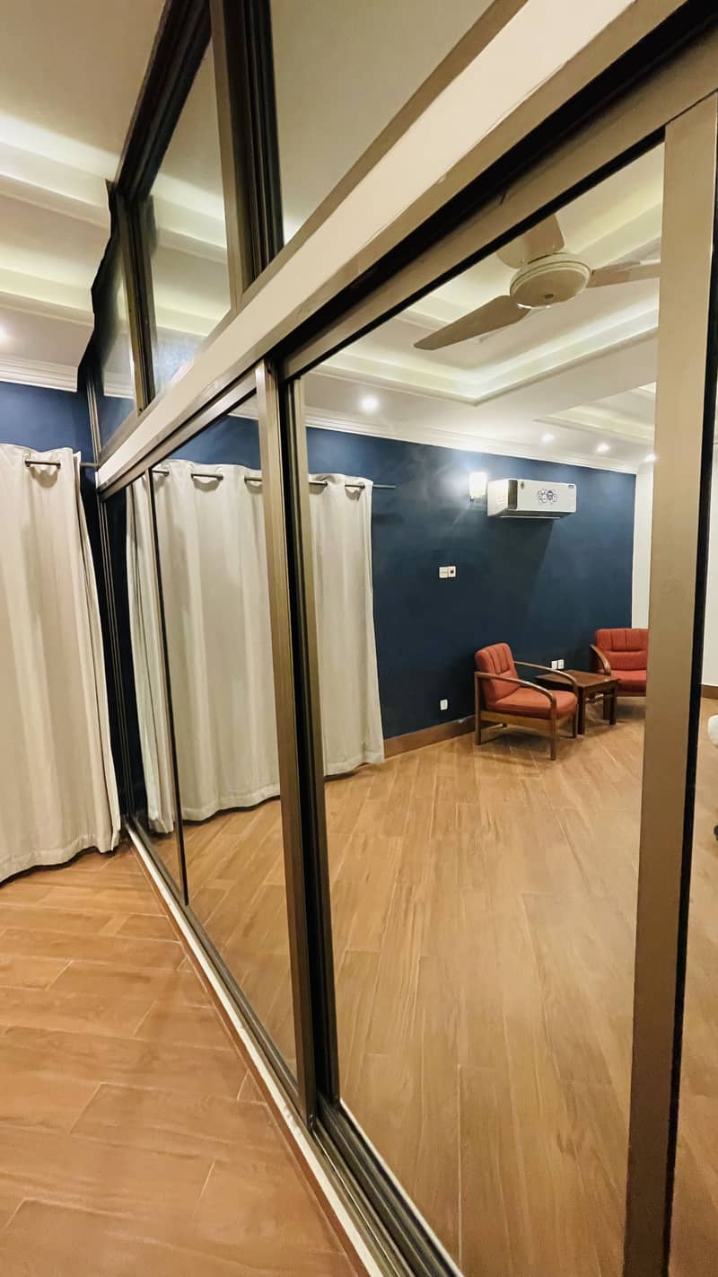 Beautiful 2 Bed Fully Furnished Separate Gate Ground Portion Available For Rent Ideal Location F7 16