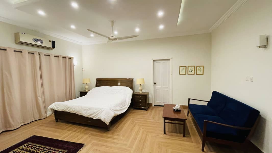 Beautiful 2 Bed Fully Furnished Separate Gate Ground Portion Available For Rent Ideal Location F7 19