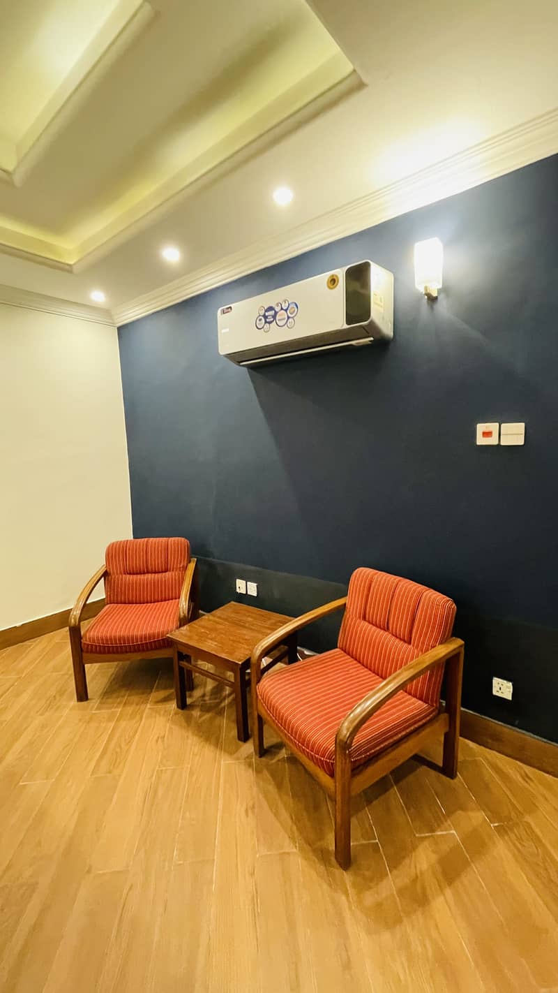 Beautiful 2 Bed Fully Furnished Separate Gate Ground Portion Available For Rent Ideal Location F7 23