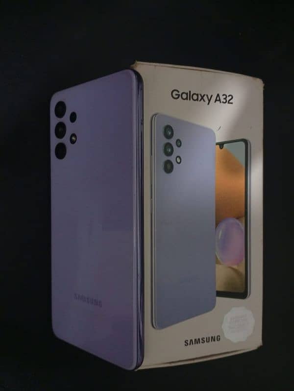 Samsung a32, with box, 10/10 0