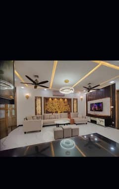 10 Marla Luxurious Furnished House Available For Rent In Bahria Town Phase 4