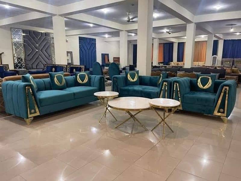 sofa set / 3,2,1 sofa set / velvet sofa set / 6 seater sofa set / 5