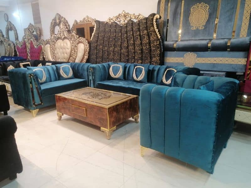 sofa set / 3,2,1 sofa set / velvet sofa set / 6 seater sofa set / 17