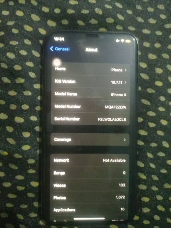 Iphone X 256gb 4
