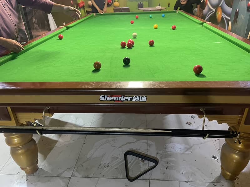 Shender snooker table 5