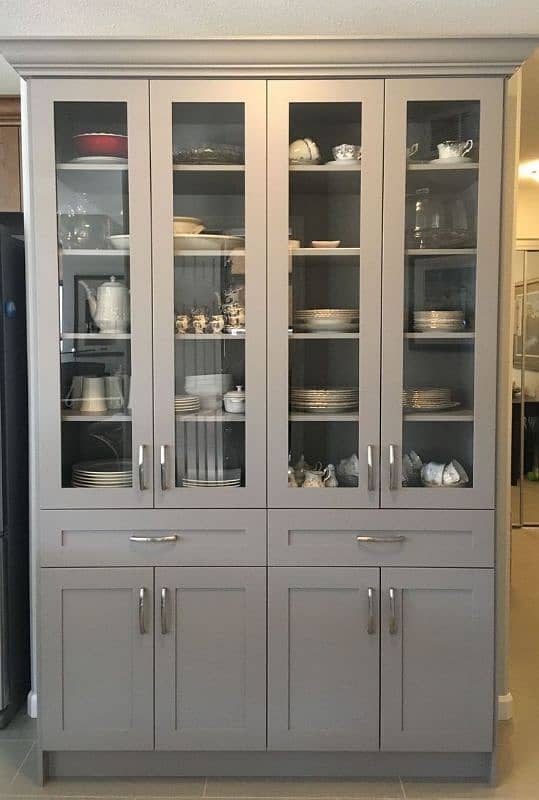 LCD wall kitchen wordrobe sliding cupboard 3