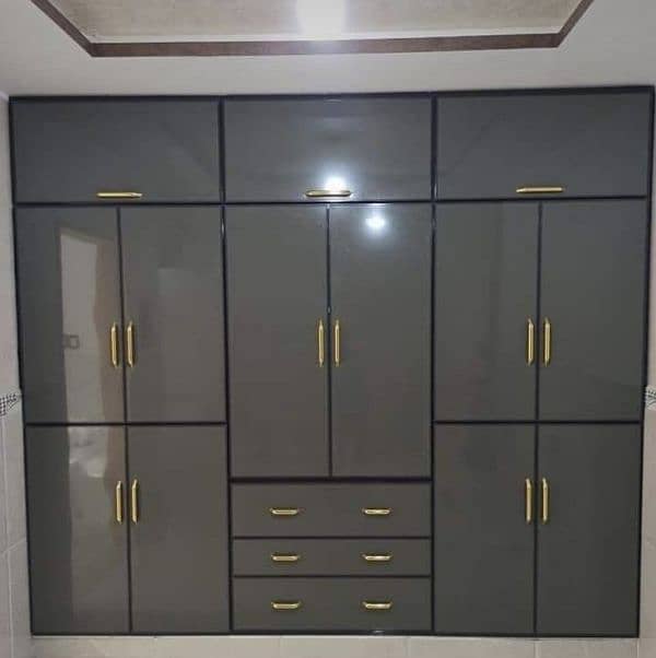 LCD wall kitchen wordrobe sliding cupboard 13