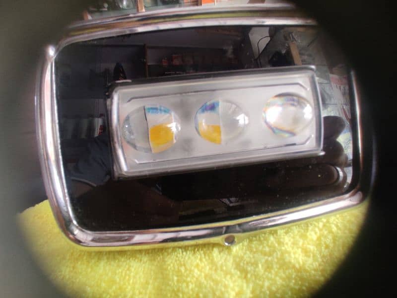 Head light fancy with triple lense 0