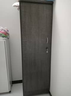 1 door cupboard in patex sheet colour grey