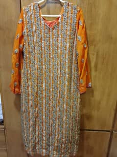 3pcs Stitched Suit | Chiffon Embroidery Suit