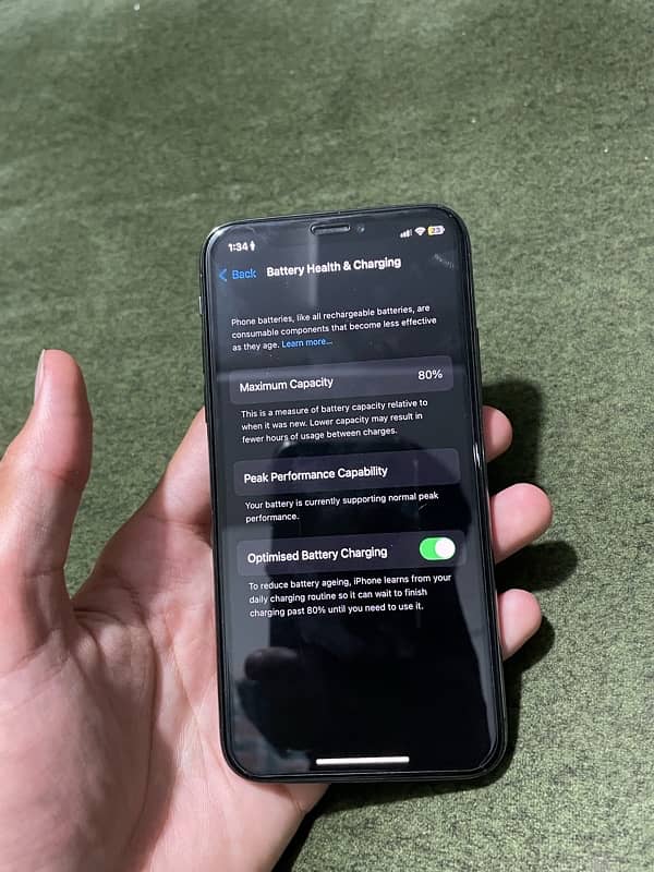 iPhone X 256GB Official Pta Approved 6