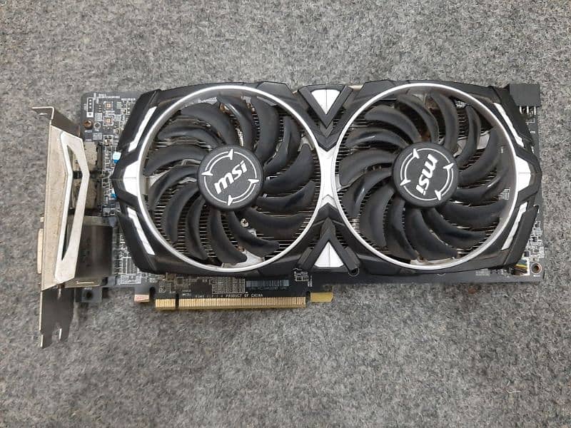 Msi sealed rx 580 8gb ddr5 256 bit graphic card gpu gaming pc computer 0