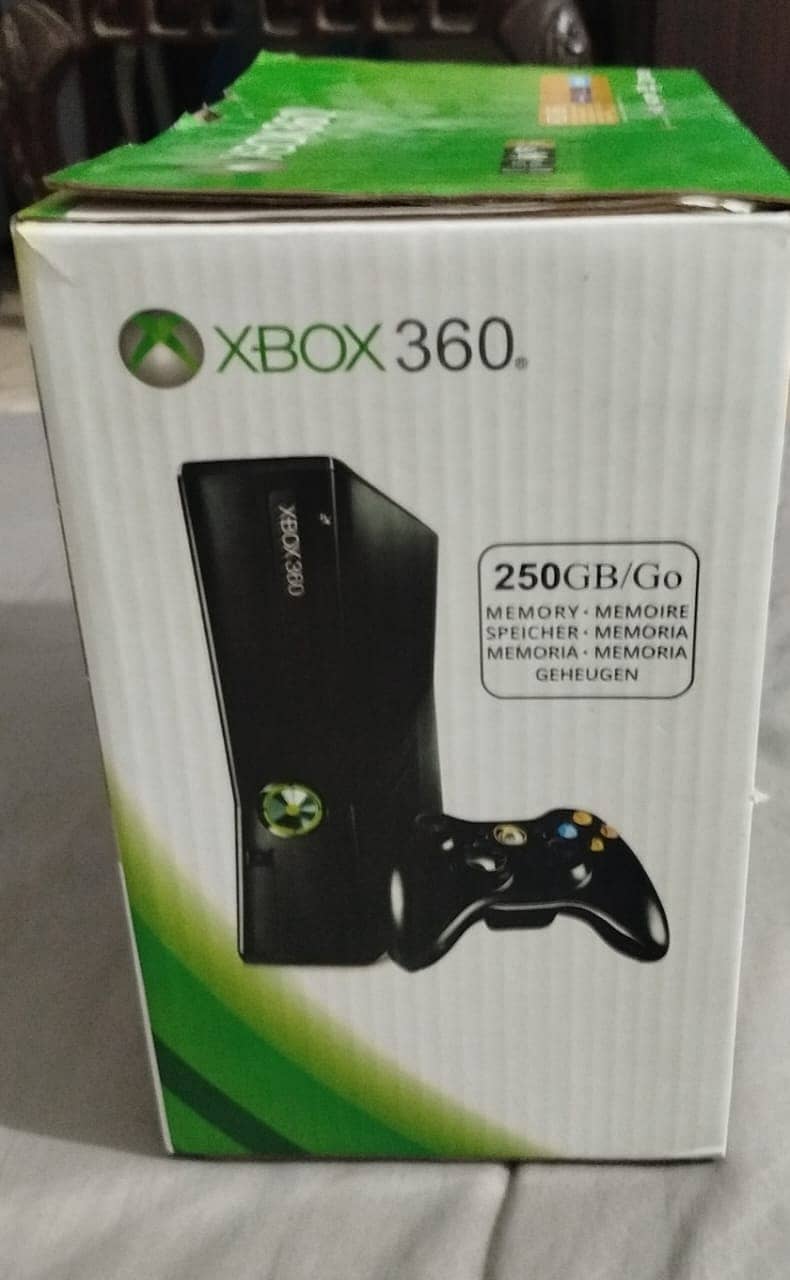 Xbox 360 for Sale - 250GB, 2 Wireless Controller,  16+ Installed Games 3