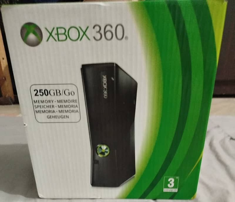 Xbox 360 for Sale - 250GB, 2 Wireless Controller,  16+ Installed Games 4