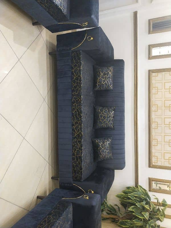 Sofa set 1+2+3 Master foam 10 year warranty foam+demak 1