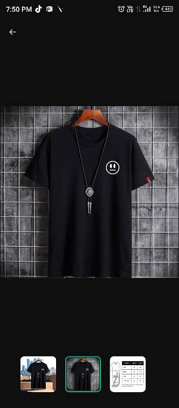 Classical men's T-Shirt 1