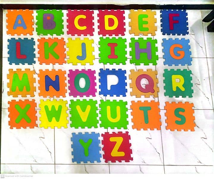 Alphabet / Numbers Puzzle Mat 0