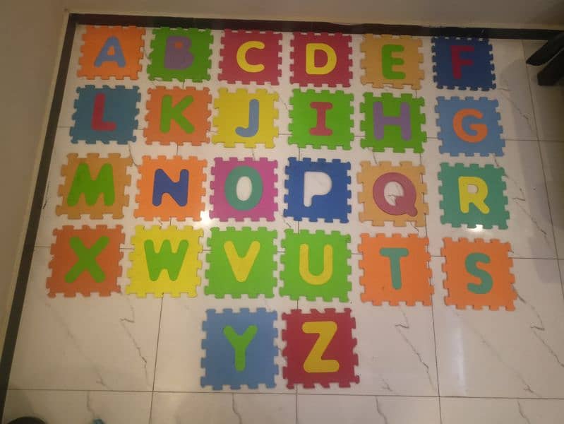 Alphabet / Numbers Puzzle Mat 7