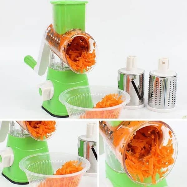 Manual vegetable cutter Slicer | 3 in 1 vegetable Slicer machine 4