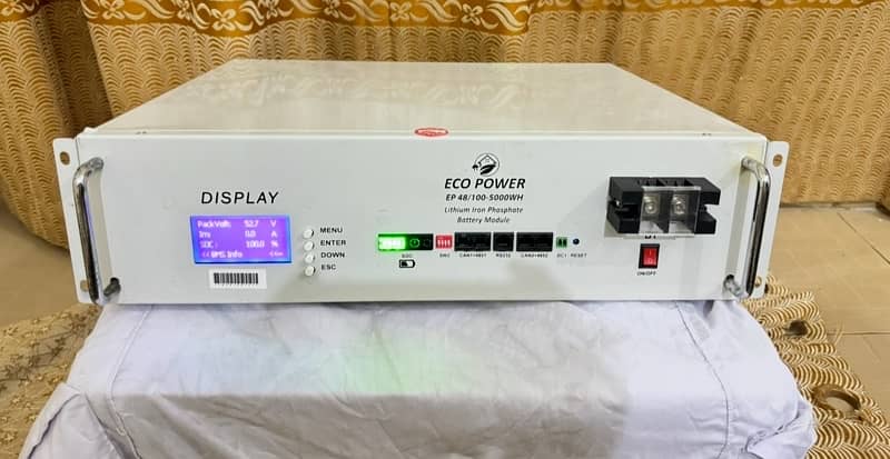 ECO POWER LITHIUM BATTERY (48/100 ,24/200) 0
