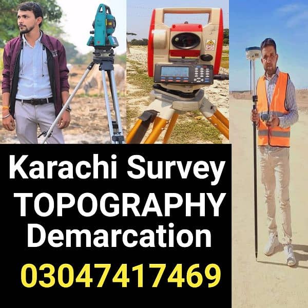 Surveyor. with totalstation 03047417469 2