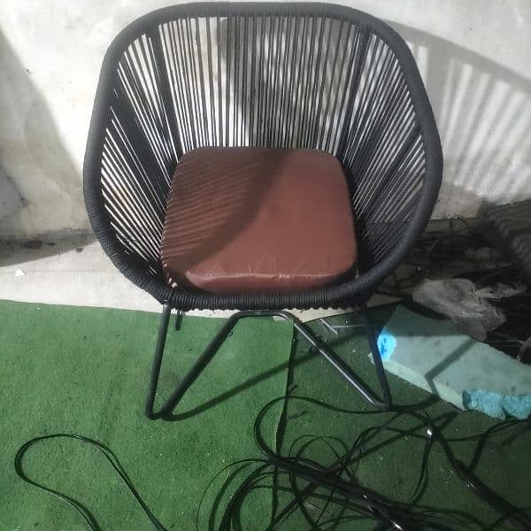 Rattan dining set for garden, taress, rasturrant and coffee shape 12