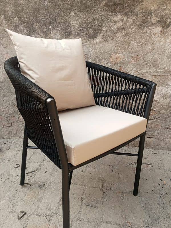 Rattan dining set for garden, taress, rasturrant and coffee shape 19